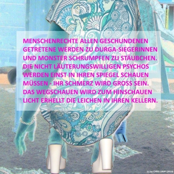 Chris Uray Frauenrechte Frau Menschenrechte Selbstbewusstsein Stärke Gleichberechtigung Mut High Heels Powerfrau