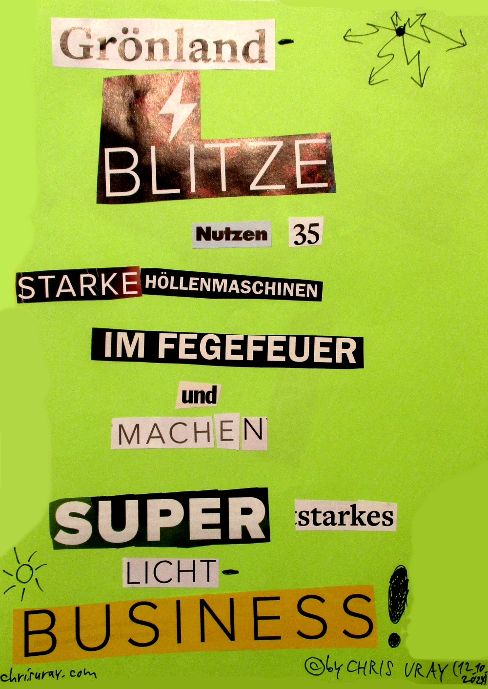 Schnipselpoesie Villa Stuck Interimsquartier München Groenland Blitze Dadaismus Kreativitaet Poesie Lyrik